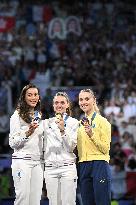 Paris 2024 - Fencing - Manon Apithy-Brunet Wins Gold