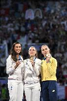 Paris 2024 - Fencing - Manon Apithy-Brunet Wins Gold