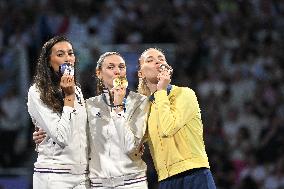 Paris 2024 - Fencing - Manon Apithy-Brunet Wins Gold