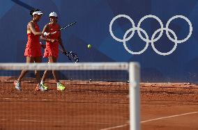 (PARIS2024)FRANCE-PARIS-OLY-TENNIS