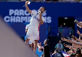 (PARIS2024) FRANCE-PARIS-OLY-CHAMPIONS PARK