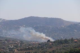 LEBANON-KAFR KILA-ISRAEL-BORDER-TENSIONS