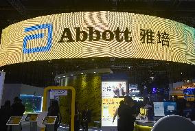 Abbott Booth at the China International Import Expo 2023 in Sha