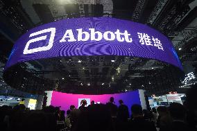 Abbott Booth at the China International Import Expo 2023 in Sha