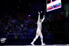 (PARIS2024) FRANCE-PARIS-OLY-FENCING