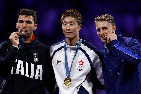 (PARIS2024) FRANCE-PARIS-OLY-FENCING