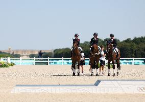 (PARIS2024) FRANCE-VERSAILLES-OLY-EQUESTRIAN