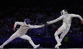 (PARIS2024) FRANCE-PARIS-OLY-FENCING