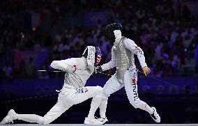 (PARIS2024)FRANCE-PARIS-OLY-FENCING