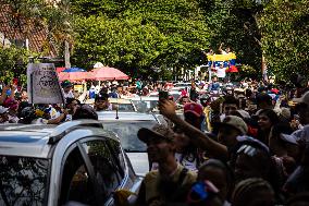 Venezuelans in Colombia during Presidential Elections