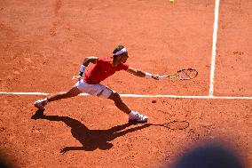 Paris 2024 - Novak Djokovic Ends Rafael Nadal's Singles Run