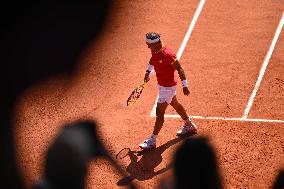 Paris 2024 - Novak Djokovic Ends Rafael Nadal's Singles Run