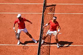 Paris 2024 - Novak Djokovic Ends Rafael Nadal's Singles Run