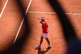 Paris 2024 - Novak Djokovic Ends Rafael Nadal's Singles Run