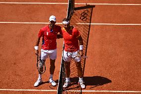 Paris 2024 - Novak Djokovic Ends Rafael Nadal's Singles Run