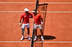 Paris 2024 - Novak Djokovic Ends Rafael Nadal's Singles Run