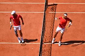 Paris 2024 - Novak Djokovic Ends Rafael Nadal's Singles Run