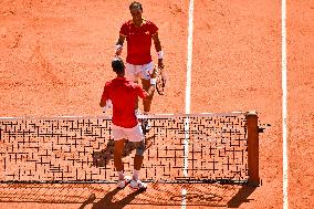 Paris 2024 - Novak Djokovic Ends Rafael Nadal's Singles Run