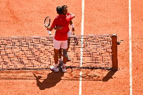 Paris 2024 - Novak Djokovic Ends Rafael Nadal's Singles Run