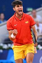 Paris 2024 - Carlos Alcaraz Secound Round