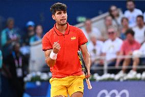 Paris 2024 - Carlos Alcaraz Secound Round