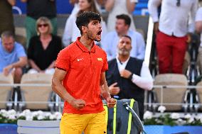 Paris 2024 - Carlos Alcaraz Secound Round