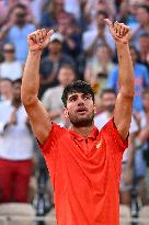 Paris 2024 - Carlos Alcaraz Secound Round