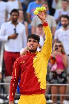 Paris 2024 - Carlos Alcaraz Secound Round