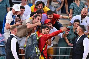 Paris 2024 - Carlos Alcaraz Secound Round