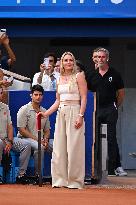 Paris 2024 - Lindsay Vonn Attends Tennis Competition