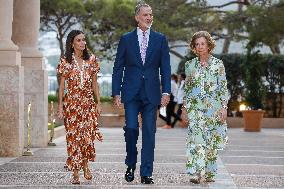 Royals Host Dinner For Authorities - Palma De Mallorca