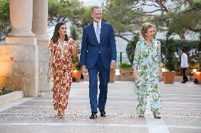 Royals Host Dinner For Authorities - Palma De Mallorca