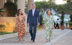 Royals Host Dinner For Authorities - Palma De Mallorca