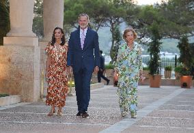 Royals Host Dinner For Authorities - Palma De Mallorca