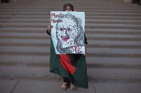 Rally In Solidarity With Bangladeshi Students - Reno