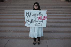 Rally In Solidarity With Bangladeshi Students - Reno