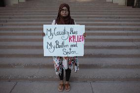 Rally In Solidarity With Bangladeshi Students - Reno