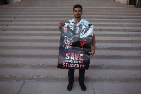 Rally In Solidarity With Bangladeshi Students - Reno