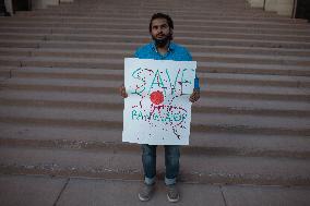 Rally In Solidarity With Bangladeshi Students - Reno