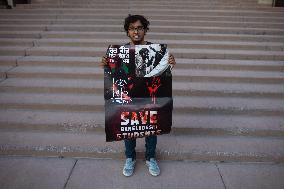 Rally In Solidarity With Bangladeshi Students - Reno