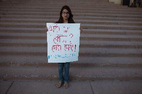 Rally In Solidarity With Bangladeshi Students - Reno