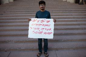 Rally In Solidarity With Bangladeshi Students - Reno