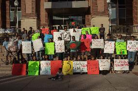 Rally In Solidarity With Bangladeshi Students - Reno