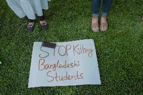 Rally In Solidarity With Bangladeshi Students - Reno