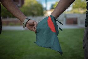 Rally In Solidarity With Bangladeshi Students - Reno