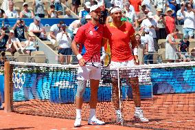 Paris 2024 - Novak Djokovic Ends Rafael Nadal's Singles Run