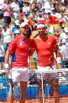 Paris 2024 - Novak Djokovic Ends Rafael Nadal's Singles Run