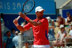 Paris 2024 - Novak Djokovic Ends Rafael Nadal's Singles Run