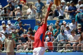 Paris 2024 - Novak Djokovic Ends Rafael Nadal's Singles Run