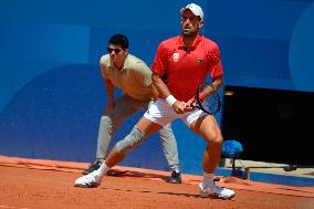 Paris 2024 - Novak Djokovic Ends Rafael Nadal's Singles Run